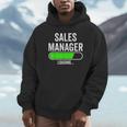 Sales Manager Loading Graduation Graduate New Job Unisex Hoodie