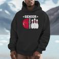 Senior 2025 Bowling Player Class Of 2025 Graduation Seniors Unisex Hoodie