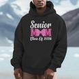 Senior Mom Class Of 2026 Pink Coquette Bow Graduation Unisex Hoodie