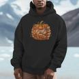 Smart Book Pumpkin Retro Fall Teacher Reading Halloween Unisex Hoodie