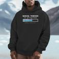 Social Worker In Progress MSW Masters Graduation Shirt Unisex Hoodie