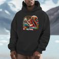 Squirrel Reading a Book Lover Bookworm Unisex Hoodie