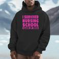I Survived Nursing School Class Of 2018 Graduation Shirt Unisex Hoodie