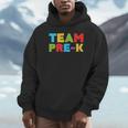 Team Pre-K Shirt Teacher Boy Girl Back To School Graduation Unisex Hoodie