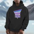 Temporal Trends Vaporwave Style Retro Nostalgia Look Unisex Hoodie