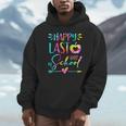 Tie Dye Happy Last Day Of School Graduation Teacher Student Unisex Hoodie