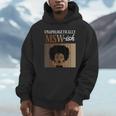 Unapologetically MSW-Ish Student Graduation Afro Unisex Hoodie
