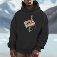 Vintage Cassette Tape And Pencil Nostalgia Party 70s 80s 90s Unisex Hoodie