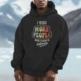 Vintage I Wish More People Were Fluent In Silence Introvert Unisex Hoodie