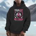 I Wear Pink In Memory Of My Gigi Breast Cancer Awareness Unisex Hoodie