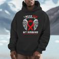 I Wear Red In Memory Of My Husband Heart Disease Awareness Unisex Hoodie I Wear Red In Memory Of My Husband Heart Disease Awareness Unisex Hoodie