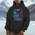 I Wear Teal And Purple In Memory Of My Boyfriend Unisex Hoodie I Wear Teal And Purple In Memory Of My Boyfriend Unisex Hoodie