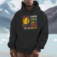 Women's Girls Softball Play Like A Girl Comic Book Pop Art Unisex Hoodie