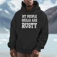 Women's My People Skills Are Rusty Introvert SPN Moments Unisex Hoodie