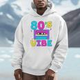 80's Vibe Retro Style Cassette Tape Nostalgia 1980s Party Unisex Hoodie