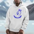 Blue In Memory Of Grandson Colon Cancer Awareness Shirts Premium Unisex Hoodie Blue In Memory Of Grandson Colon Cancer Awareness Shirts Premium Unisex Hoodie
