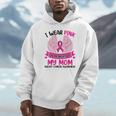 Breast Cancer Wings Shirt I Wear Pink In Memory Of My Mom Unisex Hoodie Breast Cancer Wings Shirt I Wear Pink In Memory Of My Mom Unisex Hoodie