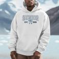 Class Of 2026 Senior 26 Coquette Bow Toile Preppy Graduation Unisex Hoodie