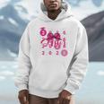 Class Of 2026 Senior Coquette Pink Bow Graduation Family Premium Tri-Blend Unisex Hoodie