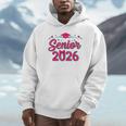 Coquette Pink Bow Senior 2026 Class Of Graduation Unisex Hoodie