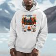 Cozy Reading Cabin Retreat Fall Bookish Autumn Cozy Reader Unisex Hoodie