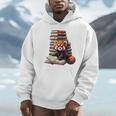Cute Red Panda Reading Book Animal Bookworm Unisex Hoodie