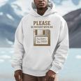 Dad Joke I'm From The 1900s Old Floppy Disk Programmer Unisex Hoodie