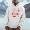 Elder Emo Retro Punk Typography Nostalgia Unisex Hoodie Elder Emo Retro Punk Typography Nostalgia Unisex Hoodie