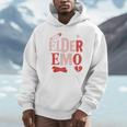 Elder Emo Retro Punk Typography Nostalgia Unisex Hoodie Elder Emo Retro Punk Typography Nostalgia Unisex Hoodie