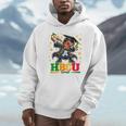 Future HBCU Grad Dabbing Kid Graduation For Boys Kids Unisex Hoodie