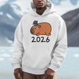 Grad Class Of 2026 Capybara Graduation Graduated Kids Unisex Hoodie