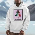 Graduation Latina Educated La Graduada Mexican Bingo Card Unisex Hoodie