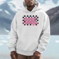 Groovy Senior Class Of 2026 Coquette Pink Bow Graduation Unisex Hoodie