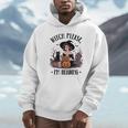 I'm Reading Halloween Witch Book Lover Unisex Hoodie