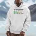 Introvert Cute My Social Battery Unisex Hoodie Introvert Cute My Social Battery Unisex Hoodie
