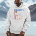 We Just Text Introvert For Quiet People Raglan Baseball Tee Unisex Hoodie We Just Text Introvert For Quiet People Raglan Baseball Tee Unisex Hoodie
