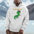 Kids Cute Graduation Dinosaur Smarty Saurus Kinder VPK Pre-k Grad Unisex Hoodie
