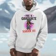 Kids Pre K Graduation Flossing Girl Nailed It Graduate Girls Unisex Hoodie