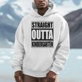 Kids Straight Outta Kindergarten Shirt Boy Girl Graduation Unisex Hoodie