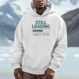 Still Loading Since 1999 Retro Tech Nostalgia Premium Tri-Blend Unisex Hoodie