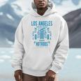 Los Angeles Hotrods Automotive Nostalgia Premium Tri-Blend Unisex Hoodie