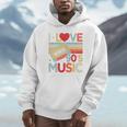 I Love 90's Music Retro Style Nostalgia Cassette 1990s Party Premium Tri-Blend Unisex Hoodie I Love 90's Music Retro Style Nostalgia Cassette 1990s Party Premium Tri-Blend Unisex Hoodie