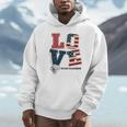 Love Coast Guard Mom Proud Coast Guard Graduation Mom Unisex Hoodie