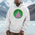 In Loving Memory Cancer Christmas Tree Memorial Unisex Hoodie