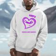In My Memory Of My Husband PANCREATIC CANCER AWARENESS Unisex Hoodie In My Memory Of My Husband PANCREATIC CANCER AWARENESS Unisex Hoodie