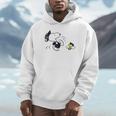 Peanuts Graduation Squad Snoopy Woodstock Raglan Baseball Tee Unisex Hoodie