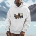 Please Be Patient I'm From The 1900s Amish Wagon & Vintage Premium Unisex Hoodie