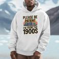 Please Be Patient I'm From The 1900s Retro Computer Premium Unisex Hoodie