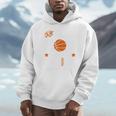 Proud Mom Of a Basketball Senior Class Of 2026 Graduation Unisex Hoodie