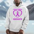 Purple In Memory Of Granddaughter Epilepsy Memorial Graphic Unisex Hoodie